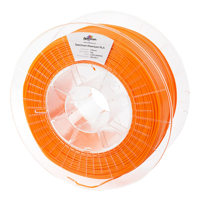 Filament 1.75 mm PLA Lion Orange - Spectrum 1KG