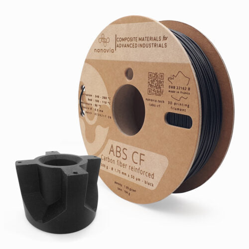 Filament alliage ABS/Carbone Nanovia 1.75 mm - 500g