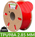 Flexible dailyfil TPU98A 2.85 mm rouge 0.5kg