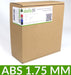 Pack test ABS 1.75 mm dailyfil - 6 couronnes de 50g