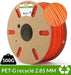 PETG Recyclé Orange dailyfil 2.85 mm - 500g