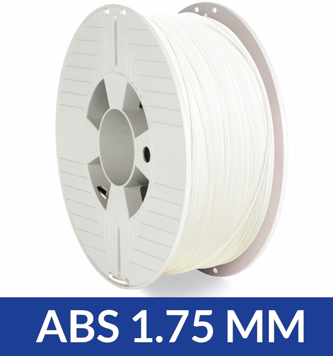 Verbatim ABS fil 1.75 mm Blanc - 1kg