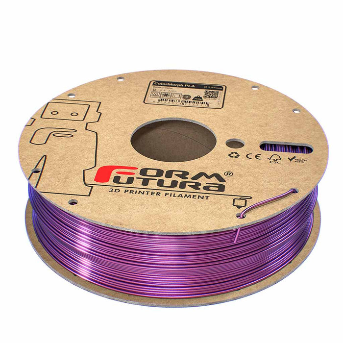Fil PLA Bi-couleur High Gloss ColorMorph Pink & Purple - 1,75 mm 750g