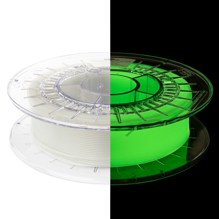 Filament PLA 1.75 mm phosphorescent Vert 0.5kg - Spectrum 1.75 mm