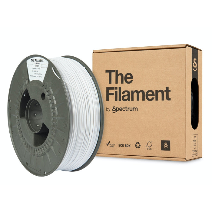 The Filament PETG Spectrum Blanc - 1.75mm 1kg