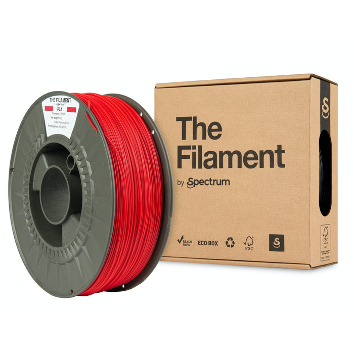 The Filament PLA 1,75 mm Rouge 1kg - Spectrum