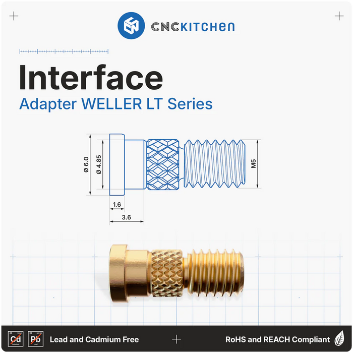 Pack Embouts pour insert M2-M8 Compatible Weller LT Series V2