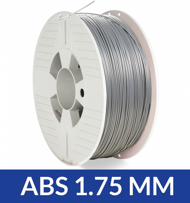 ABS Verbatim 1.75 mm Gris Argenté
