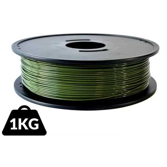 Filament pour imprimante 3D : PETG arianeplast 1.75 mm Kaki 1kg