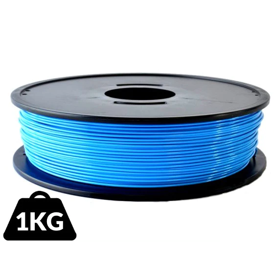 Bobine filament PET G arianeplast 1.75 mm bleu ciel 1kg