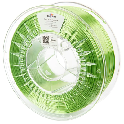 Bobine PLA SILK 1.75mm Vert pomme | Apple Green Spectrum - 1kg