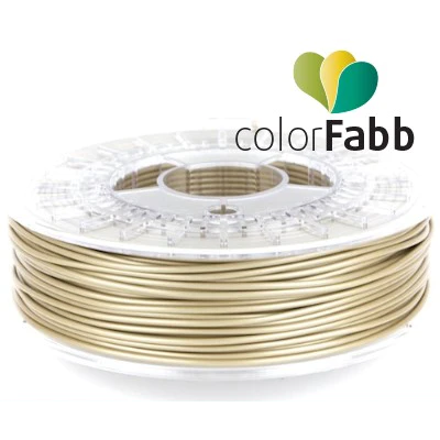 ColorFabb PLA-PHA - 1.75 mm Or pâle Pale Gold