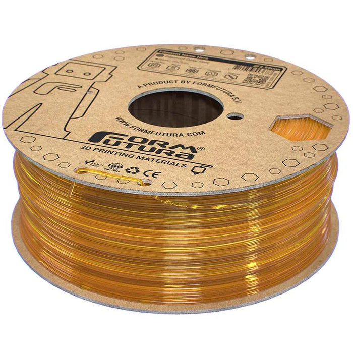 Filament ePETG Transparent Yellow 1.75 mm 1000g - Jaune translucide