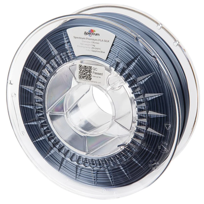Fil PLA Brillant SILK Spectrum 1.75 mm 1kg - Bleu Sapphire