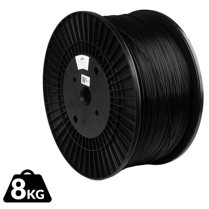 Fil PLA grand conditionnement 8KG : noir 1.75 mm Spectrum