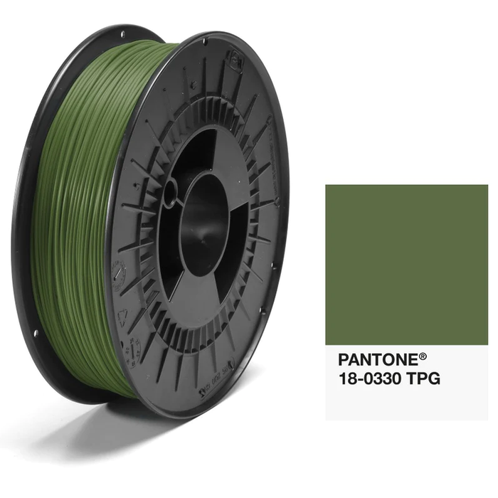 Fil PLA Pantone® FiberForce 18-0330 TPG Vert Camouflage - 1.75 mm 750g