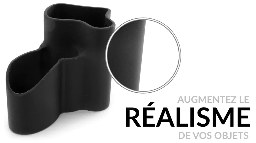 Le filament PLA MAT pour en finir avec le rendu plastique