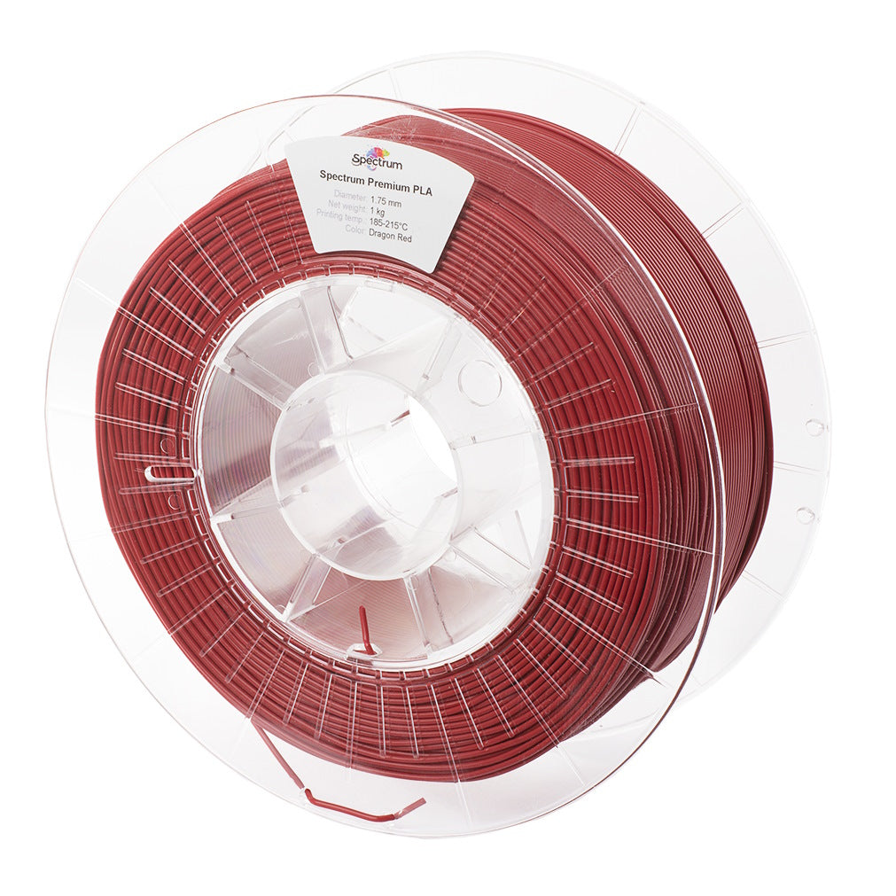 Filament PLA 1.75mm Rouge Foncé Spectrum - 1kg — Filimprimante3D