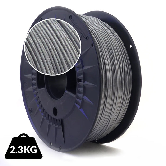 Filament PET-G aluminium métallisé 1.75 mm 2.3 kg - Arianeplast