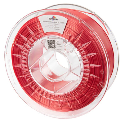 PLA 1.75 mm Brillant Silk Spectrum 1kg : Rouge Ruby Red