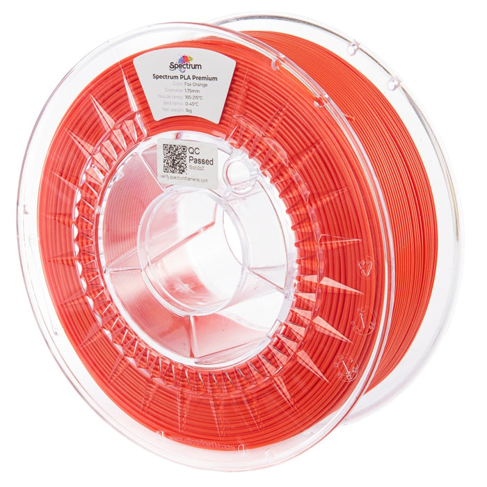 Filament 1.75 mm PLA Fox Orange - Spectrum 1KG