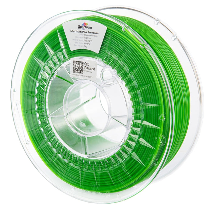 Fil PLA 1.75 mm Spectrum 1KG - Vert 'Oregano Green'