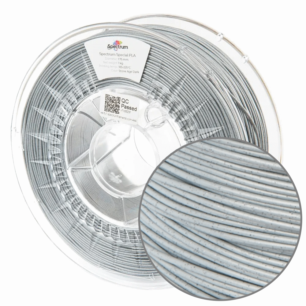 PLA Stone Age Spectrum 1.75 mm 1 kg - Effet marbre — Filimprimante3D