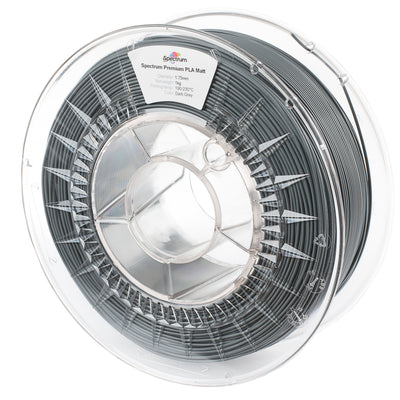 PLA MATT gris foncé 1.75mm Spectrum - 1kg