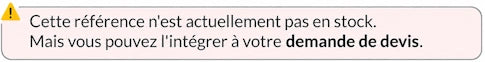 Référence sur commande