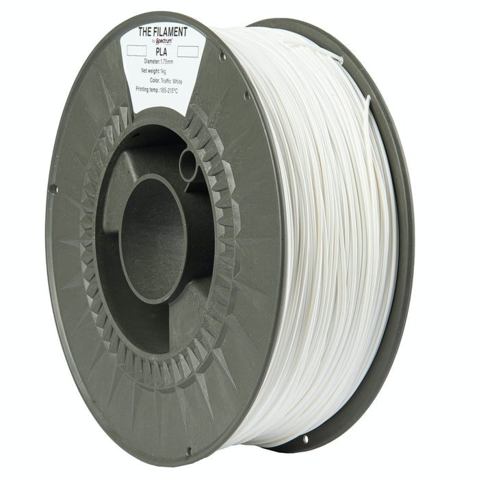 The Filament PLA 1,75 mm Blanc Traffic White 1kg - Spectrum