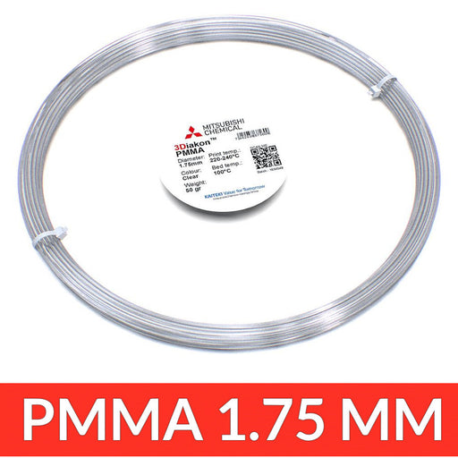 Filament PMMA 1.75mm  Mitsubishi Chemical - 50g