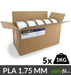 5 x 1kg PLA blanc 1.75 mm : dailyfil BOX