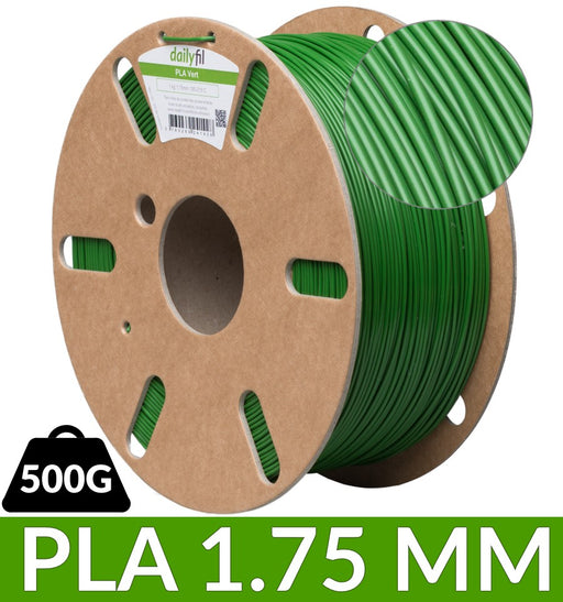 500g PLA dailyfil - Vert 1.75 mm