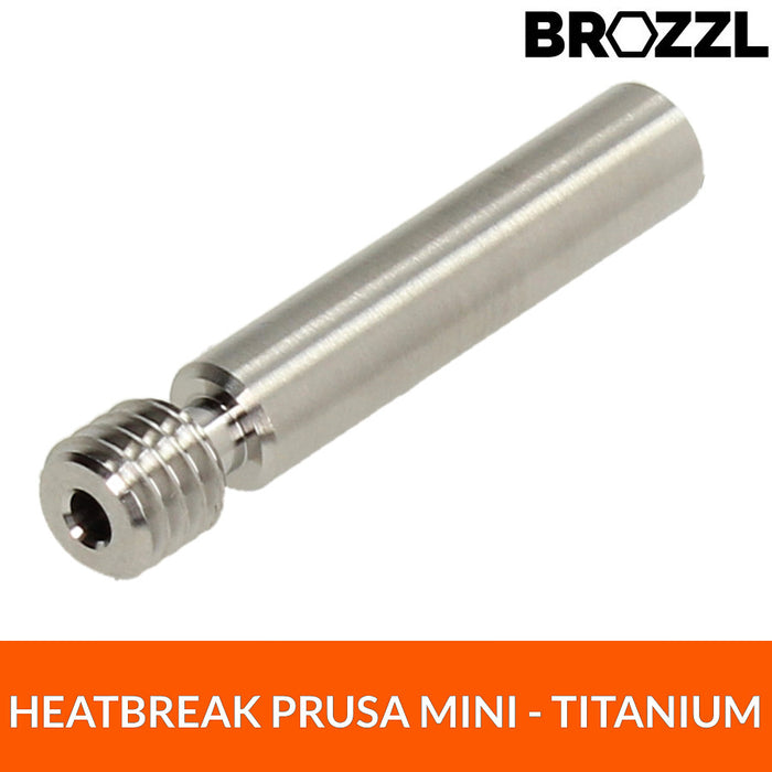 Heatbreak pour Prusa Mini Titanium Alloy - Brozzl