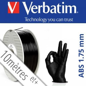 ABS Verbatim Noir 1.75 mm par 10 mètres