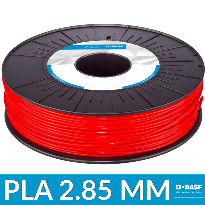 Bobine filament 750 G PLA 2.85 mm Rouge BASF