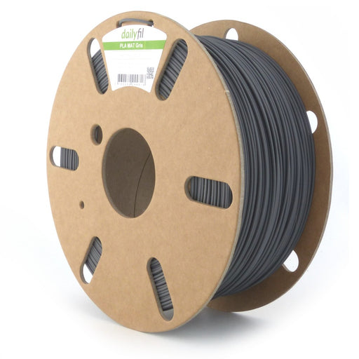 Bobine filament PLA 1.75 mm mat Gris - 1kg dailyfil