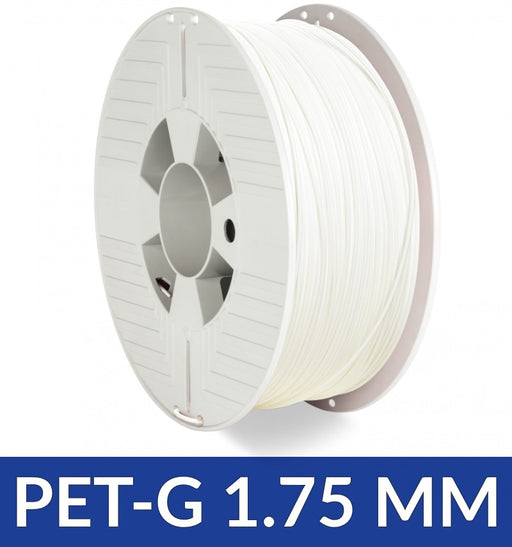 Bobine PET-G Blanc 1.75 mm Verbatim 1KG