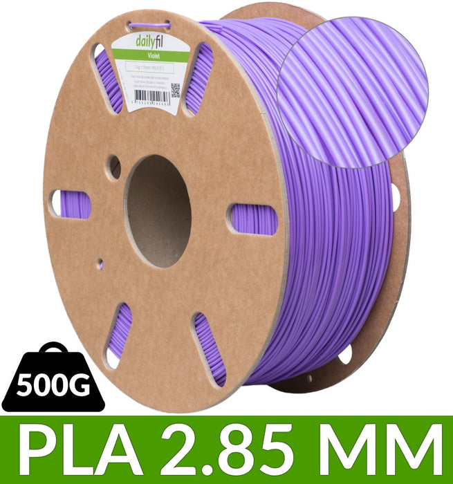Bobine PLA 500g 2.85 mm Violet dailyfil