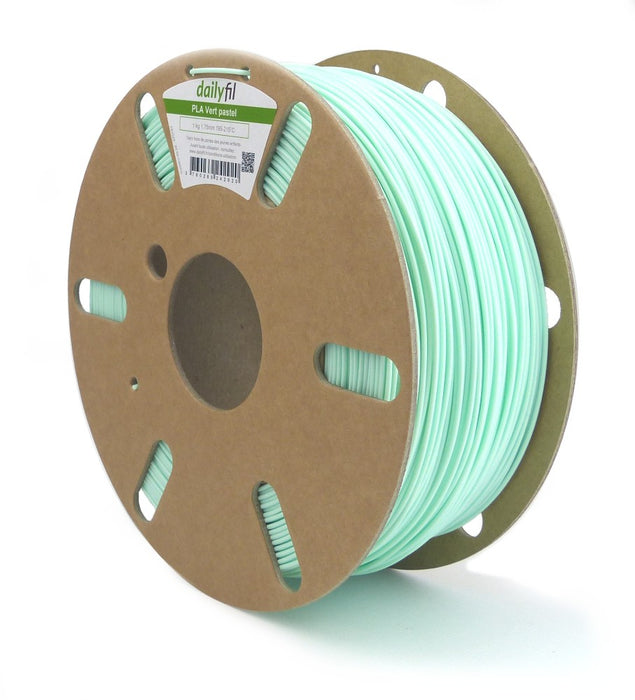 Bobine PLA vert pastel 1.75 mm 1kg dailyfil