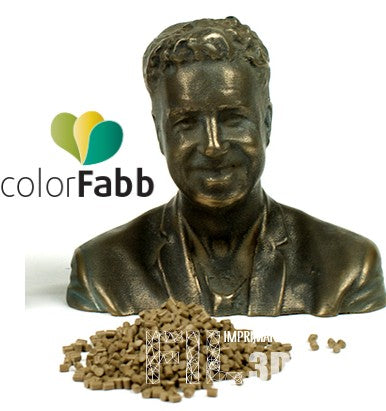 BronzeFill ColorFabb - Filament Bronze 2.85 mm