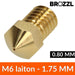 Buse BROZZL 1.75 mm type M6 Laiton - 0,8 mm