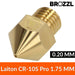 Buse compatible CR-10S Pro Laiton 1.75 mm 0.20 mm - Brozzl