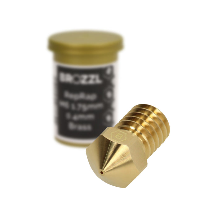 Buse type M6 1.75 mm laiton 0.20 mm Brozzl - 1.75 mm