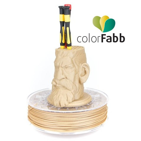 ColorFabb woodFill Fine - Filament Bois 1.75 mm — Filimprimante3D