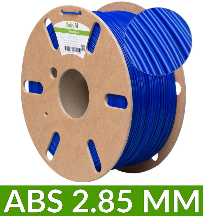 Dailyfil ABS 2.85 mm - 1 Kg Bleu foncé