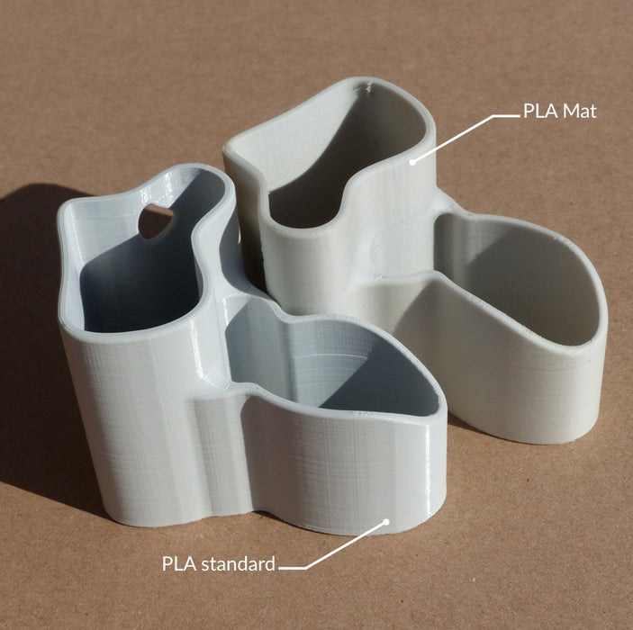 Dailyfil :  PLA mat 2.85 mm blanc calcaire - 4.5kg