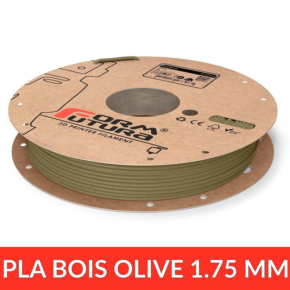 EasyWood Olive - PLA/bois FormFutura 1.75 mm 500g — Filimprimante3D