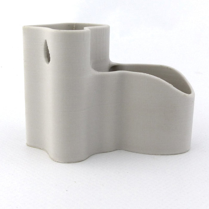 Fil mat : PLA 2.85 mm blanc calcaire 500g - dailyfil