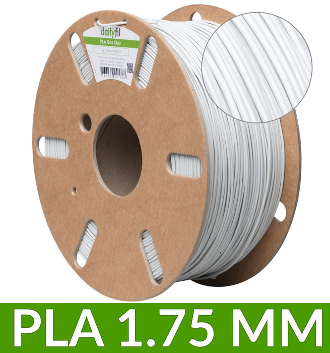 Fil PLA 1.75 mm Blanc Polaire 1kg - Spectrum — Filimprimante3D